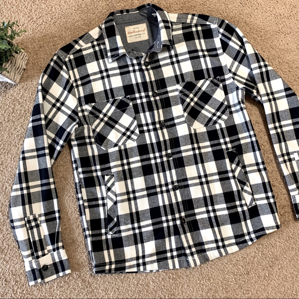 Nice Flanner Style Button Down Shirt